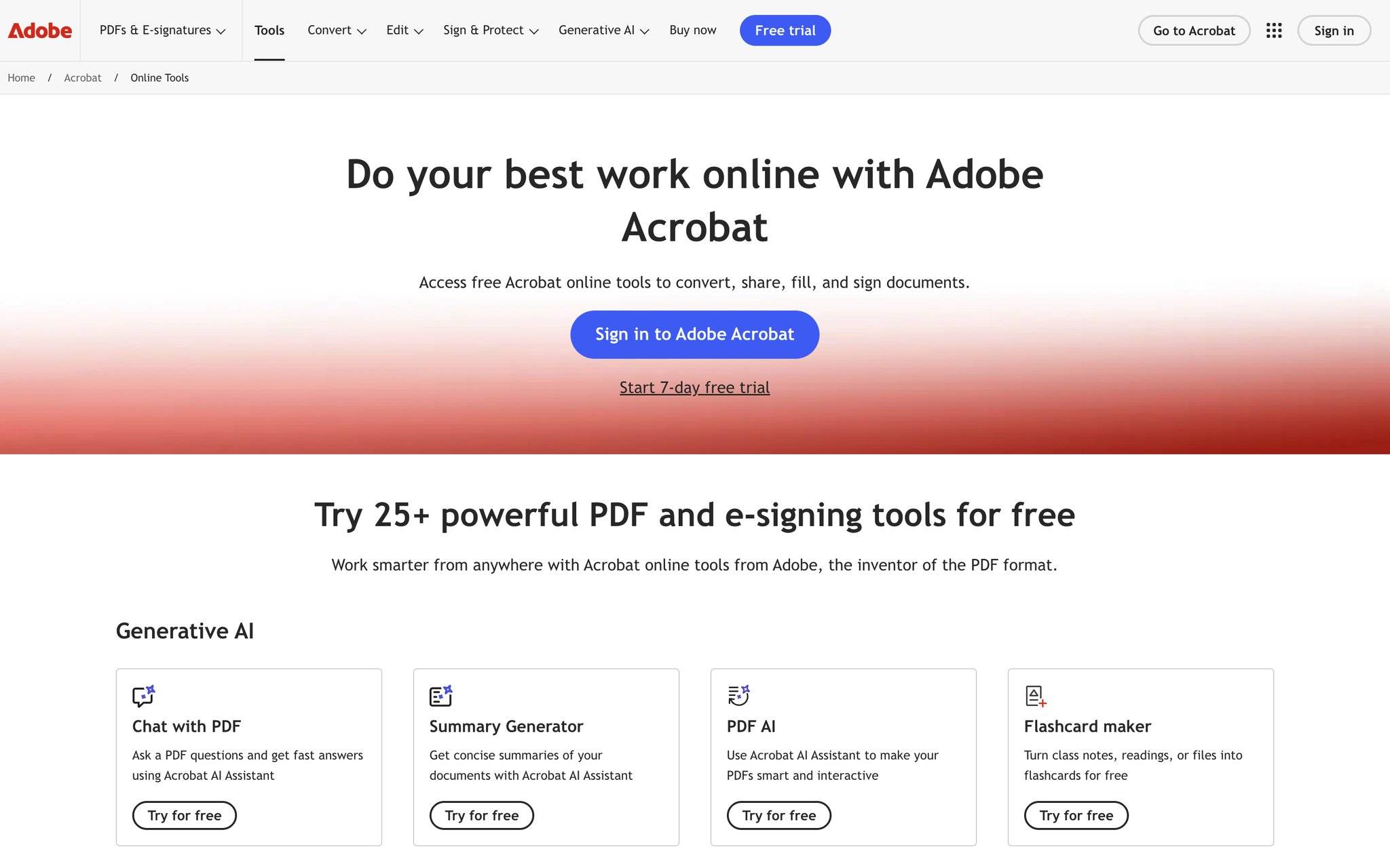 AdobeAcrobatOnline